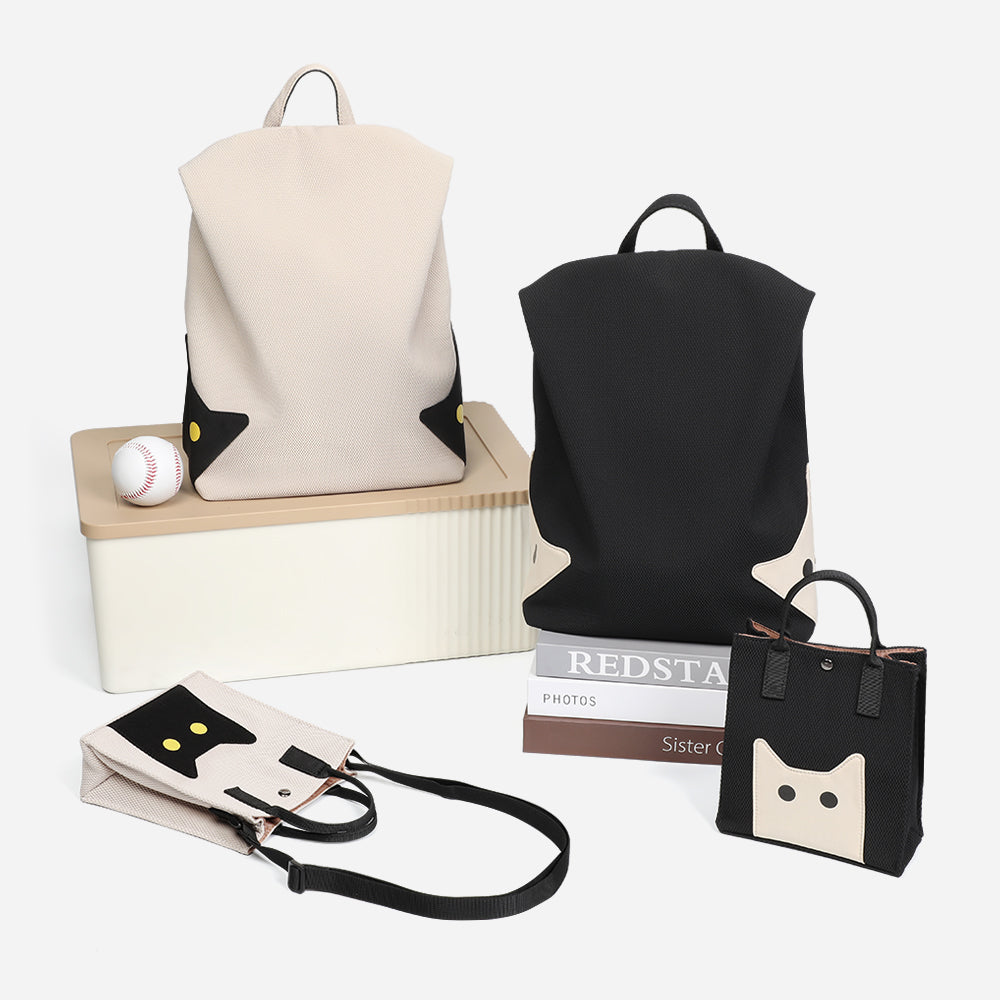 Cathy Cute Backpack with a Sling Bag – Full Design