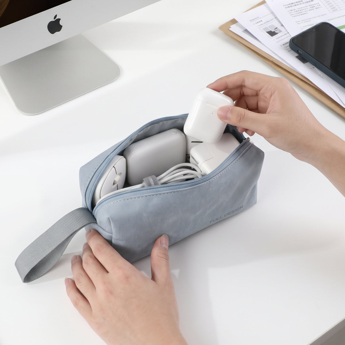 Nomi Makeup Bag Cosmetic Pouch