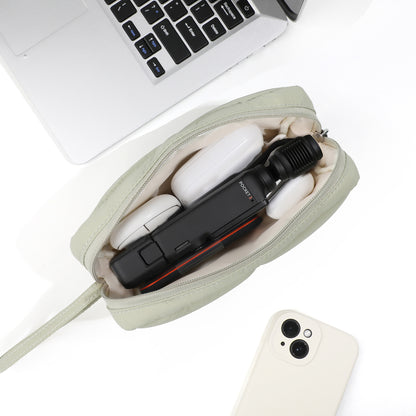 FULL DESIGN Small Cosmetic Pouch Tech Organizer