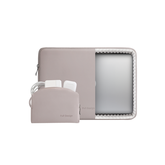 FULL DESIGN Nemo 12-16 Inch Laptop Bag| 360° Air Cushion Anti-Shock Lightweight Office Laptop Sleeve  Free Pouch