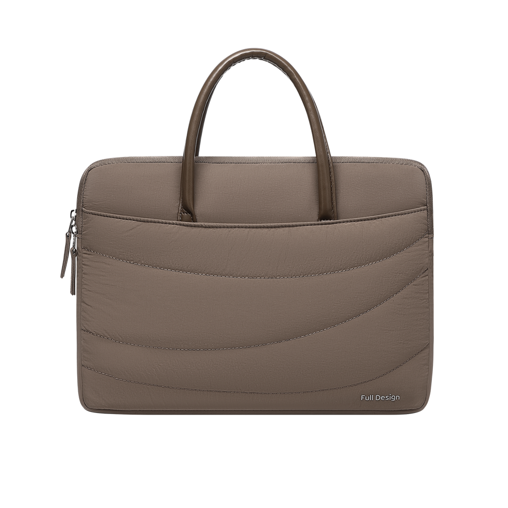 FULL DESIGN Nova Women's 12-15 Inch Laptop Tote Bag with 360° Air Cushion Protection, Water-Resistant Work Bag