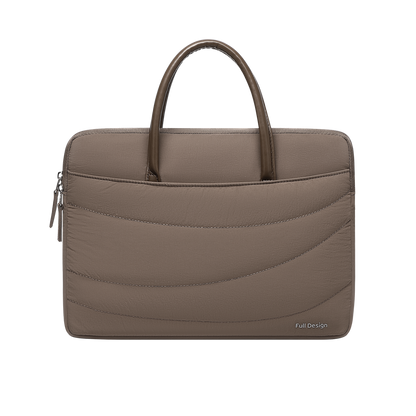 FULL DESIGN Nova Women's 12-15 Inch Laptop Tote Bag with 360° Air Cushion Protection, Water-Resistant Work Bag