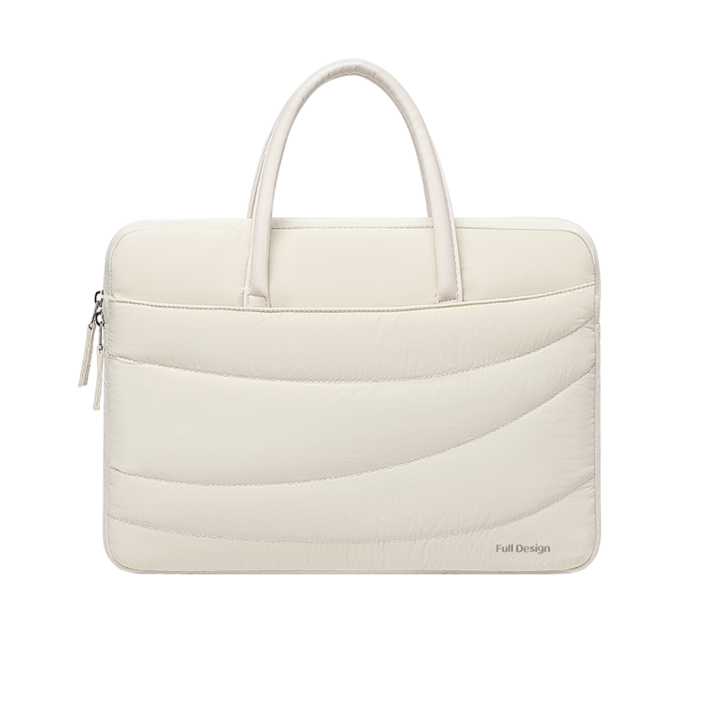 FULL DESIGN Nova Women's 12-15 Inch Laptop Tote Bag with 360° Air Cushion Protection, Water-Resistant Work Bag