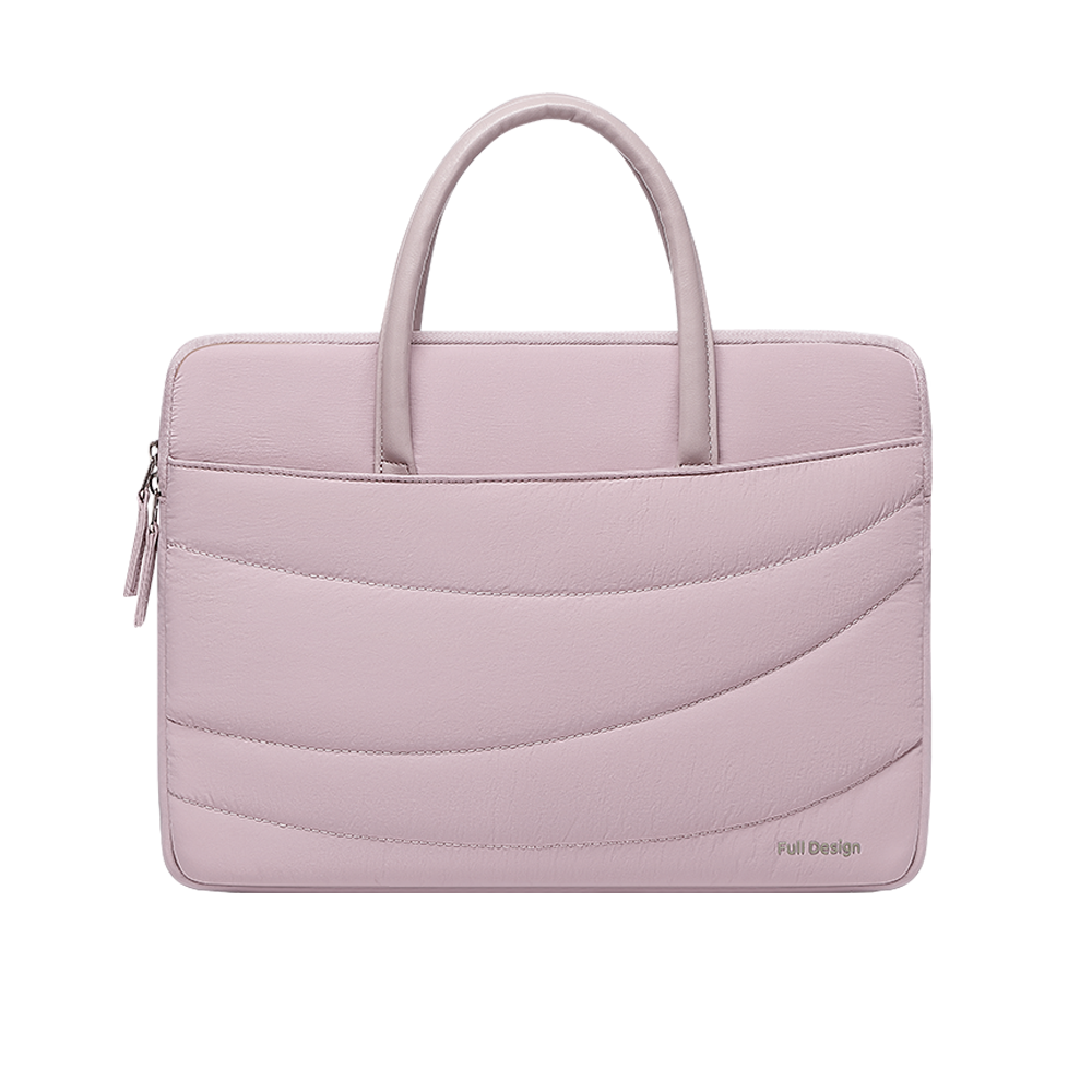 FULL DESIGN Nova Women's 12-15 Inch Laptop Tote Bag with 360° Air Cushion Protection, Water-Resistant Work Bag