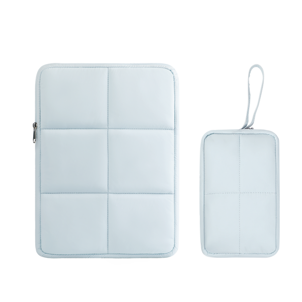 FULL DESIGN Nori Puffy 12/13/14/15 inch Laptop Bag with Free Pouch