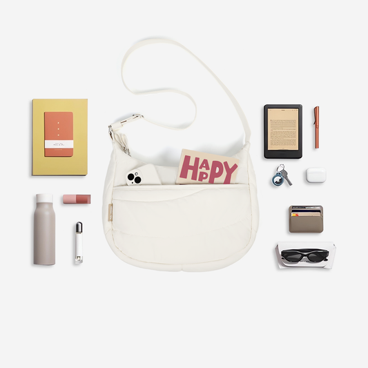FULL DESIGN Fluffy Minimalist Shoulder Bag