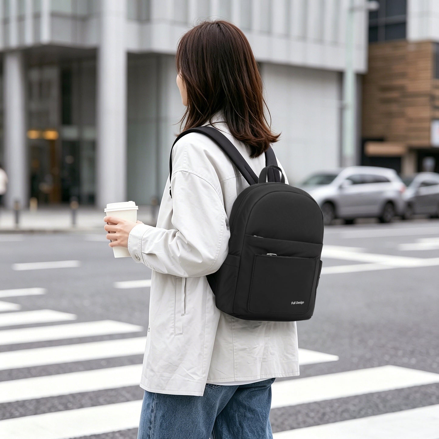 Milky Mini Backpack fit 11 inch ipad