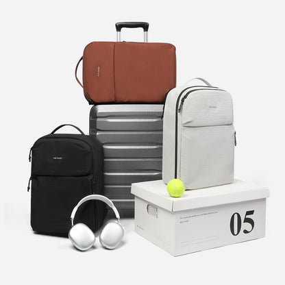 FULL DESIGN Comfit Waterproof Laptop Backpack 15.6”, Travel Business Backpack, Lightweight Casual Commuter Daypack for Men Women