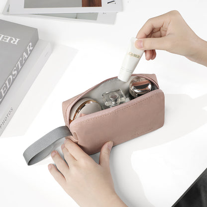 FULL DESIGN Small Cosmetic Pouch Tech Organizer