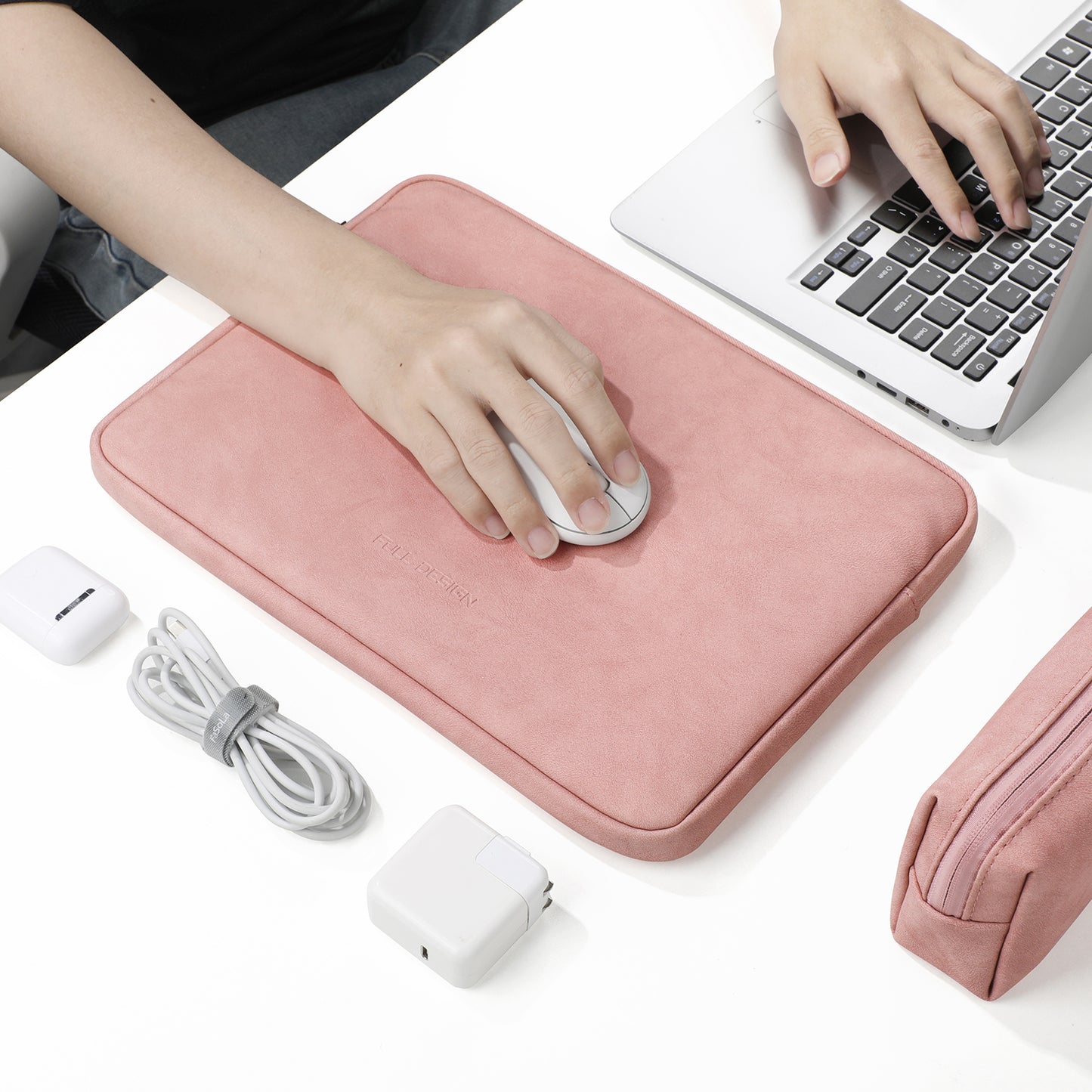 FULL DESIGN Noel 13/14/15/16inch Laptop Bag with Pouch