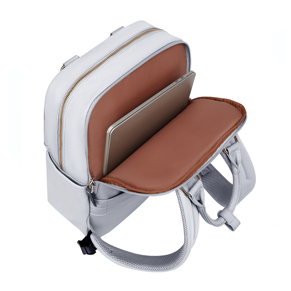 Professional Women's Laptop Backpack with Multiple Compartments