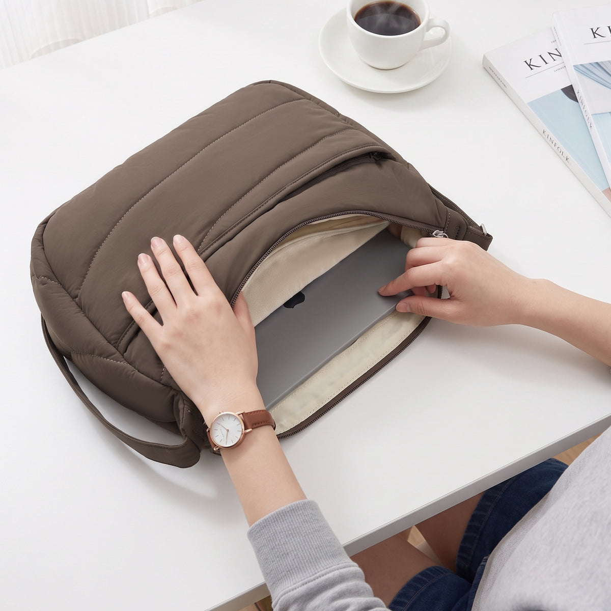 Fluffy Shoulder Bag