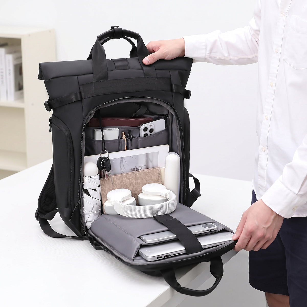 Urban Roll Top Backpack