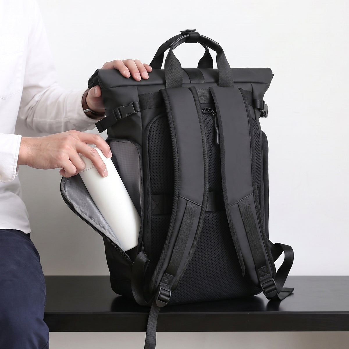 Urban Roll Top Backpack