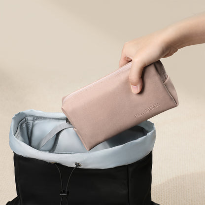 FULL DESIGN Small Cosmetic Pouch Tech Organizer