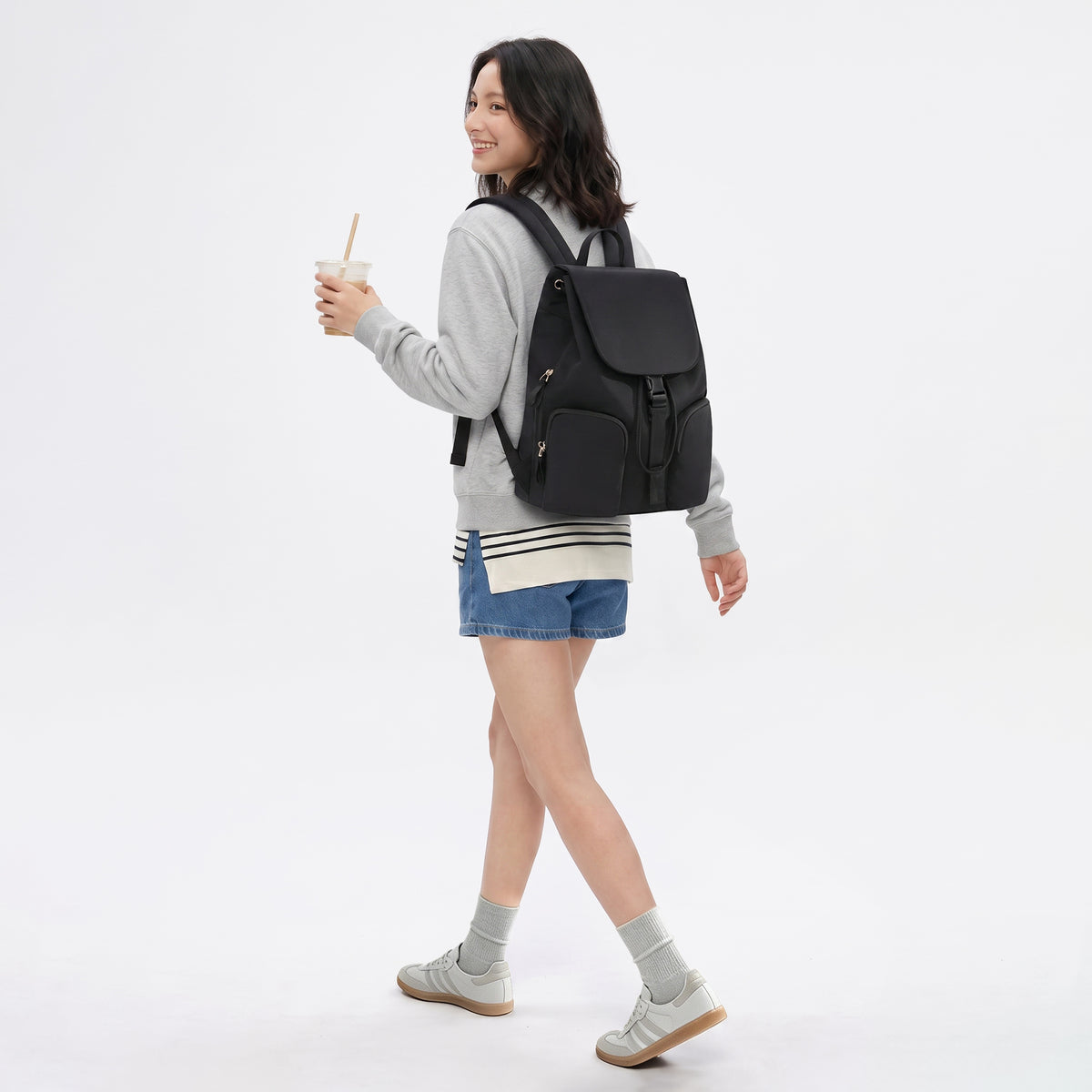 Faye Drawstring Backpack