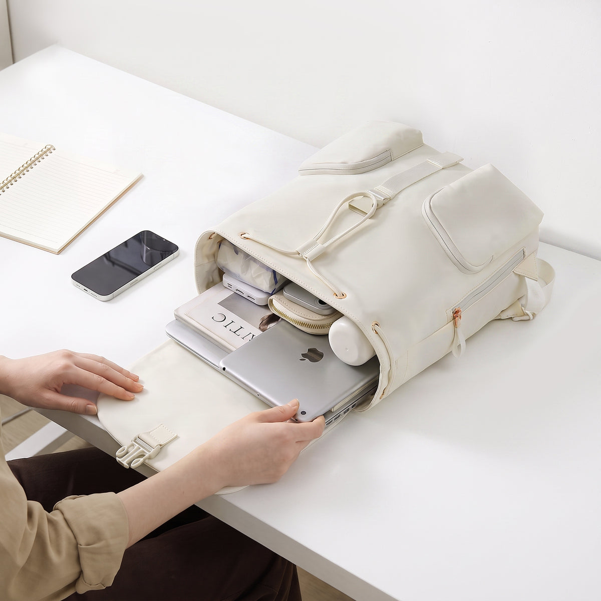 Faye Drawstring Backpack