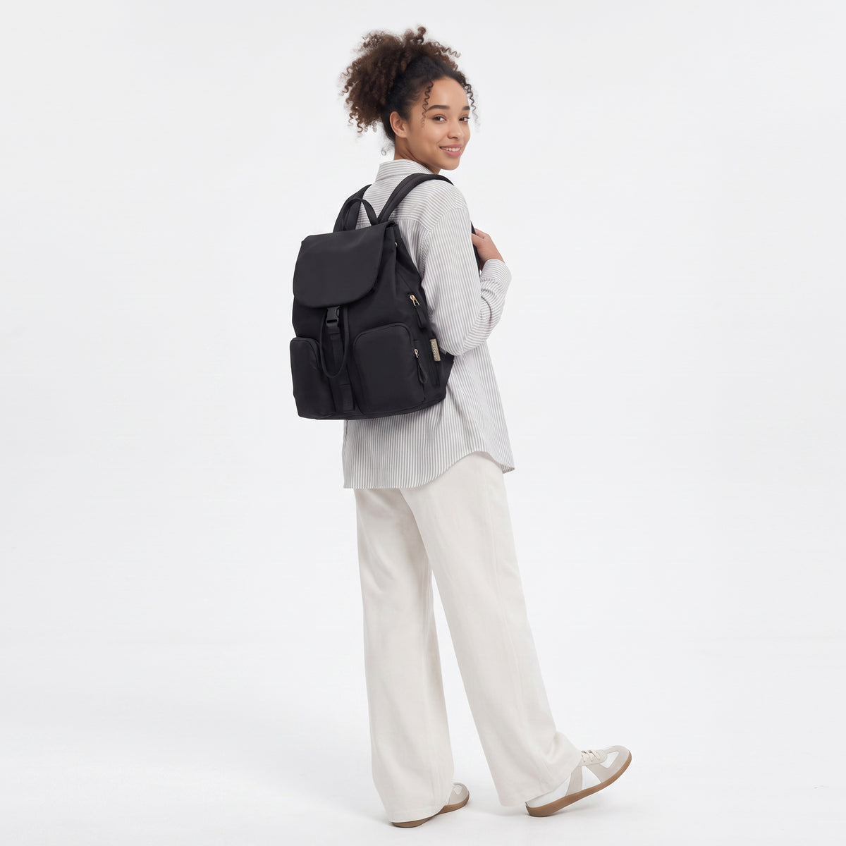Faye Drawstring Backpack