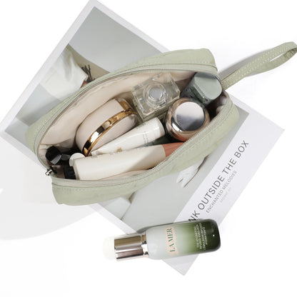 FULL DESIGN Small Cosmetic Pouch Tech Organizer