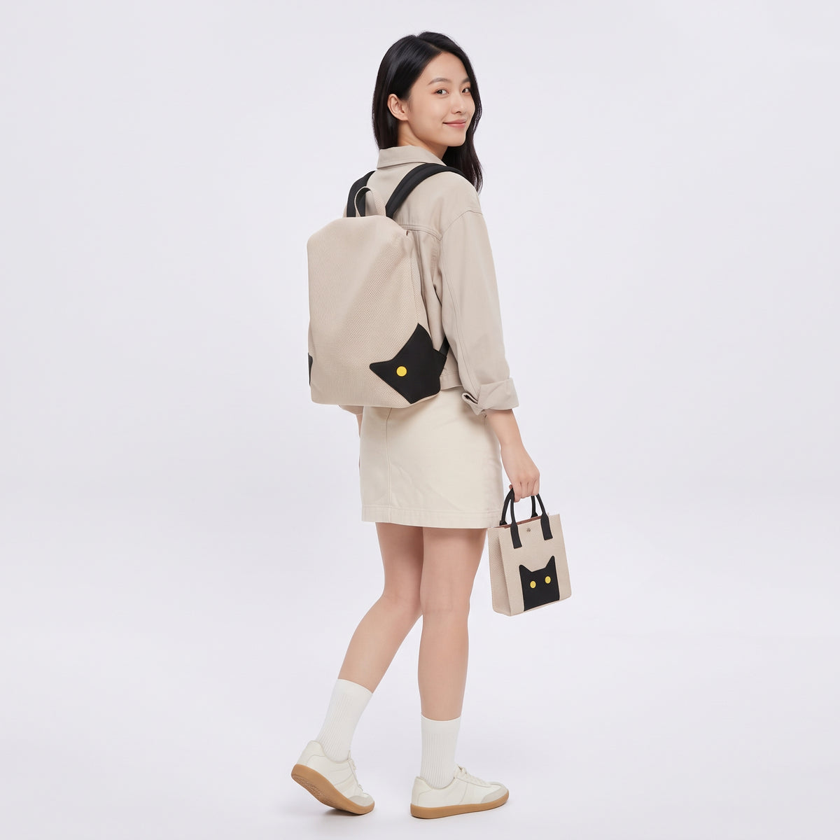 Cathy Backpack Set with Shoulder Bag