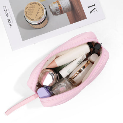 FULL DESIGN Small Cosmetic Pouch Tech Organizer