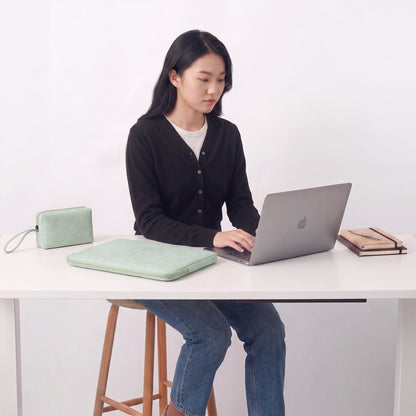 Nobel 13-16 Inch Laptop Sleeve with Storage Pouch