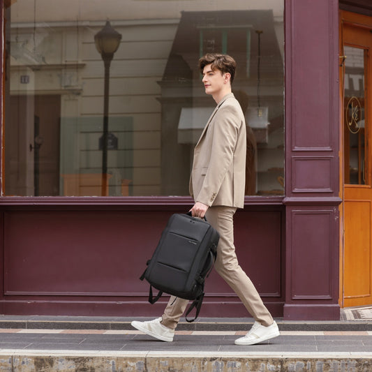 FULL DESIGN Baron 45L Waterproof Men Backpack fit 17inch Laptop