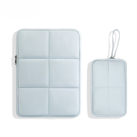 FULL DESIGN Nori Puffy Waterproof 12/13/14/15 inch Laptop Bag with Free Pouch