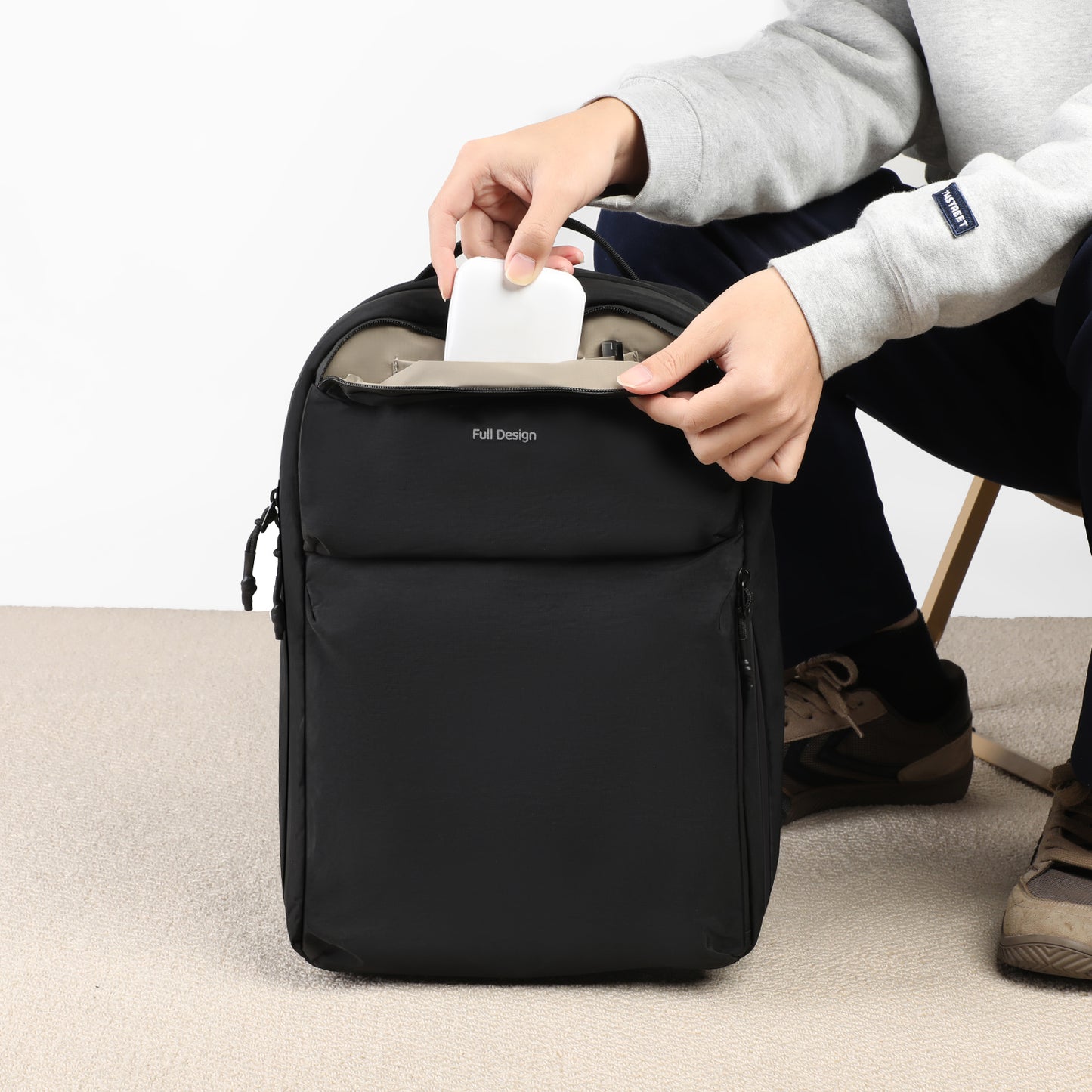 Comfit Waterproof Laptop Backpack, 15.6 Inch Travel Business Daypack, Lightweight Commuter & Weekender Bag