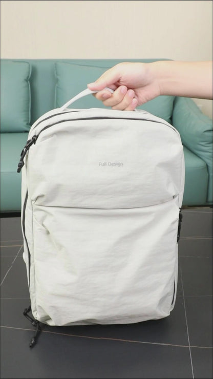 FULL DESIGN Comfit Waterproof Laptop Backpack 15.6”, Travel Business Backpack, Lightweight Casual Commuter Daypack for Men Women